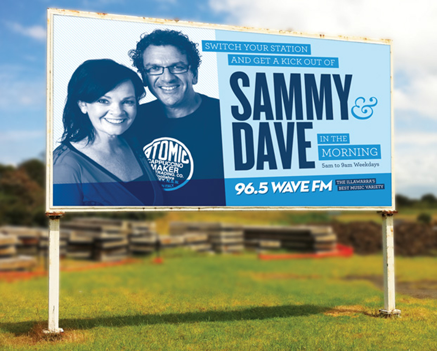 Sammy and Dave billboard