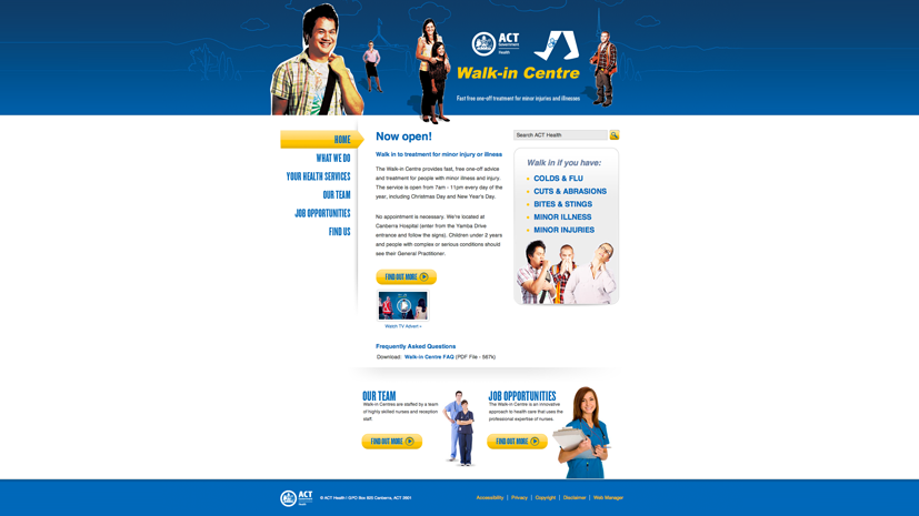 act health homepage