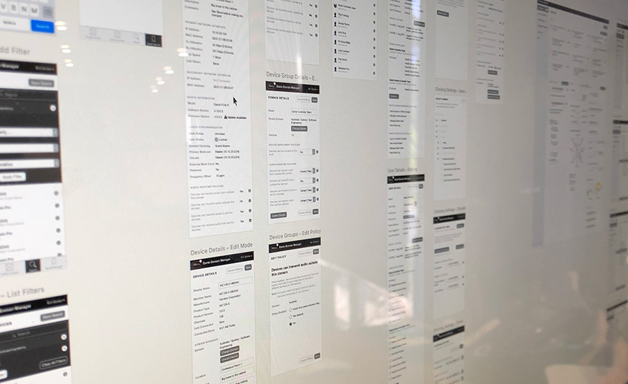 After user & market research, we produced more than 150 wireframes across desktop and mobile.